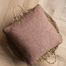 100% Feather Cushion Alpha Mocha Linen - Things I Like Things I Love