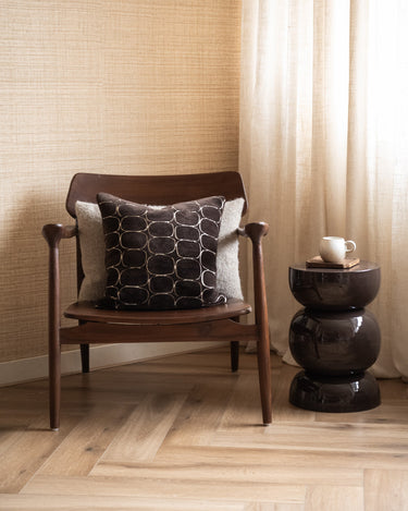 100% Feather Cushion Dothan Brown - Things I Like Things I Love