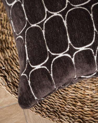 100% Feather Cushion Dothan Brown - Things I Like Things I Love