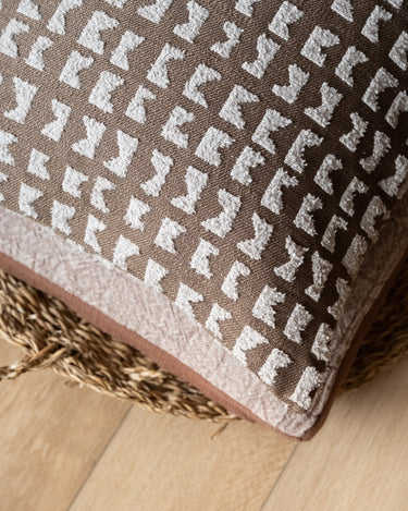 100% Veren Kussen Sontra Bruin - Things I Like Things I Love