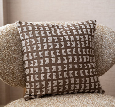 100% Veren Kussen Sontra Bruin - Things I Like Things I Love