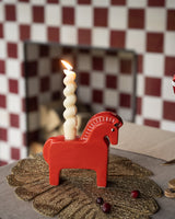 Weihnachten Kerzenhalter Pferd