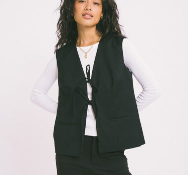 TILTIL Suki Gilet Black