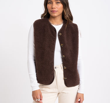 TILTIL Coco Gilet Teddy Bruin One Size