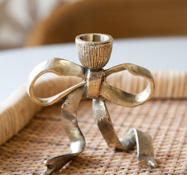 Handgemaakte Kandelaar Riley Ribbon