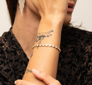 TILTIL Armband Classy Strass Gold