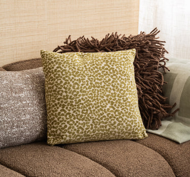 Kussen Siem Leopard Groen