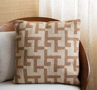Kussen Ziggy Weave Ochre