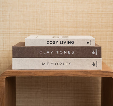 Deco / Opbergboek Cosy Living Linnen