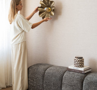 Wandlamp Splash Antique Gold