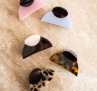 TILTIL Tove Two Toned Claw Clip Roze