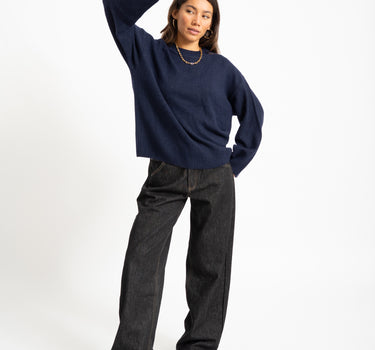 TILTIL Bora Pullover Dark Blue