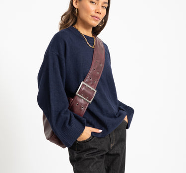 TILTIL Bora Pullover Dark Blue