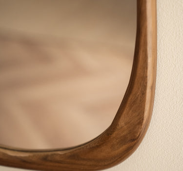 Spiegel Lou Organisch Hout