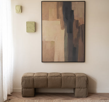 Groot Handgeschilderd Schilderij Earthbound