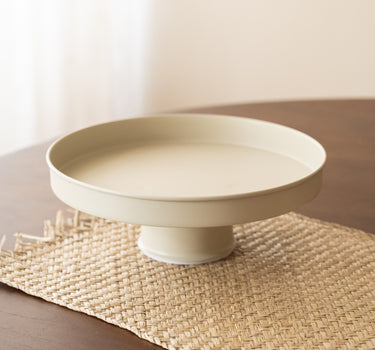 Drehbare Servierplatte Turning Beige