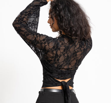 TILTIL Blair Lace Longsleeve Zwart