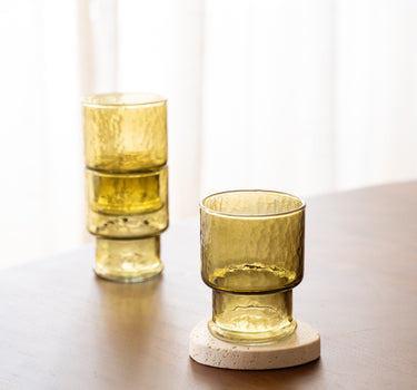SET VAN 4 – Drinkglazen Estran Groen