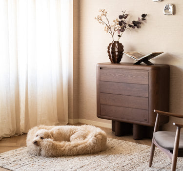 Hondenmand Tibetan Lamb Beige