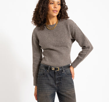 Sloan O-Neck Knit Morel