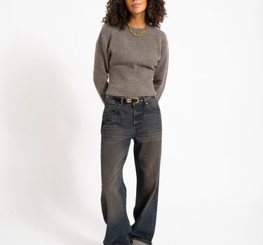 Sloan O-Neck Knit Morel