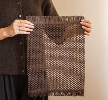 Placemat Gabriella Raffia Brown