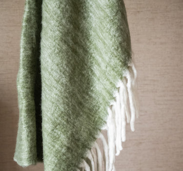 Wohndecke Danny Mohair Grün