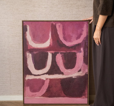 Schilderij Ombra Roze