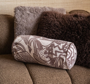 Nackenrollenkissen Indy Taupe