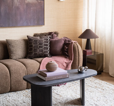 Mel Coffee Table Dark Brown
