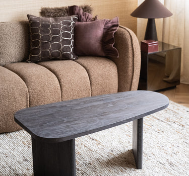 Mel Coffee Table Dark Brown