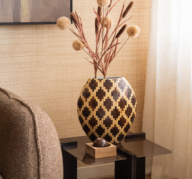 Decorative Vase Livia Brown