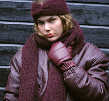 TILTIL Headband Knitted Zoey Bordeaux