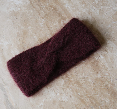 TILTIL Headband Knitted Zoey Bordeaux