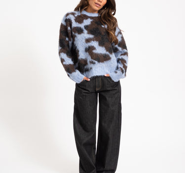 TILTIL Spotted Fia Pullover Lichtblauw