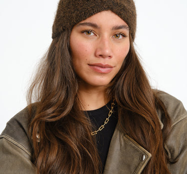 TILTIL Headband Knitted Zoey Brown