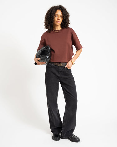 ALEXA LOOSE JEANS Black - Things I Like Things I Love