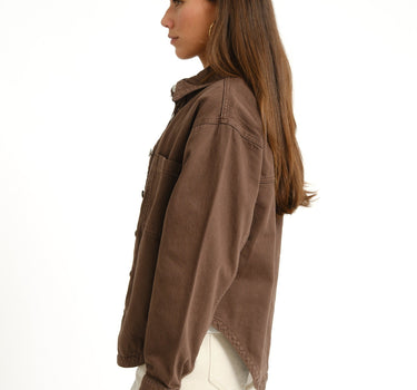 Alva Shacked Colored Chocolate Brown - Things I Like Things I Love