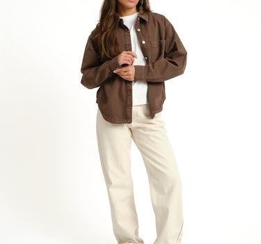 Alva Shacked Colored Chocolate Brown - Things I Like Things I Love