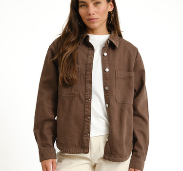 Alva Shacked Colored Chocolate Brown - Things I Like Things I Love
