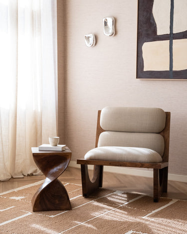 Armchair Opul Wood/Boucle - Things I Like Things I Love