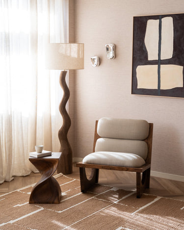 Armchair Opul Wood/Boucle - Things I Like Things I Love