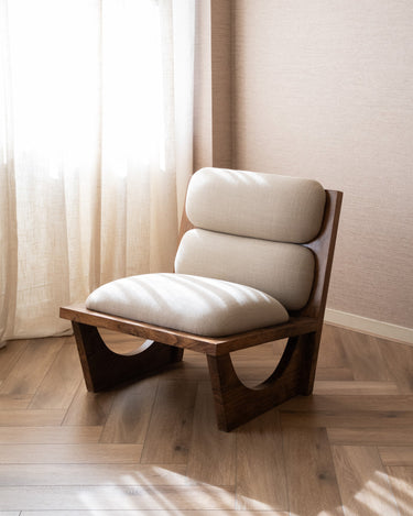 Armchair Opul Wood/Boucle - Things I Like Things I Love
