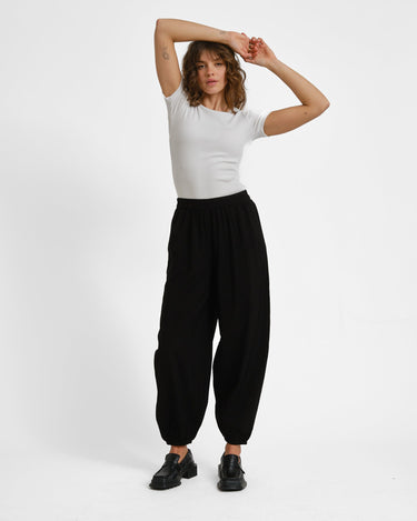 Aware Blaire Balloon Ankle Pants Black - Things I Like Things I Love
