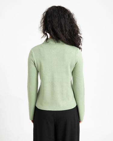 Aware Hanna Knit Cardigan Basil - Things I Like Things I Love