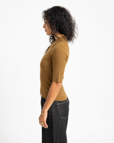 Aware Hanna Zip Knit Cardigan Breen - Things I Like Things I Love