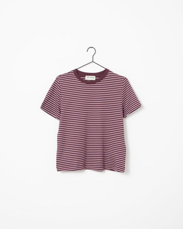 Aware Jada Naima O-Neck T-Shirt Catawba Grape/Mauve Shadows - Things I Like Things I Love