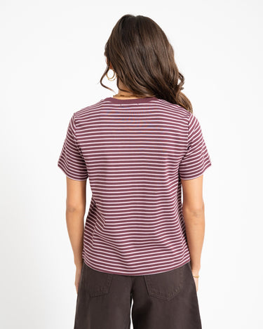 Aware Jada Naima O-Neck T-Shirt Catawba Grape/Mauve Shadows - Things I Like Things I Love