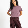 Aware Jada Naima O-Neck T-Shirt Catawba Grape/Mauve Shadows - Things I Like Things I Love