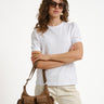 Aware Kerry O - neck Top Bright White - Things I Like Things I Love